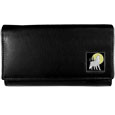 Women's Leather Wallet - Howling Wolf